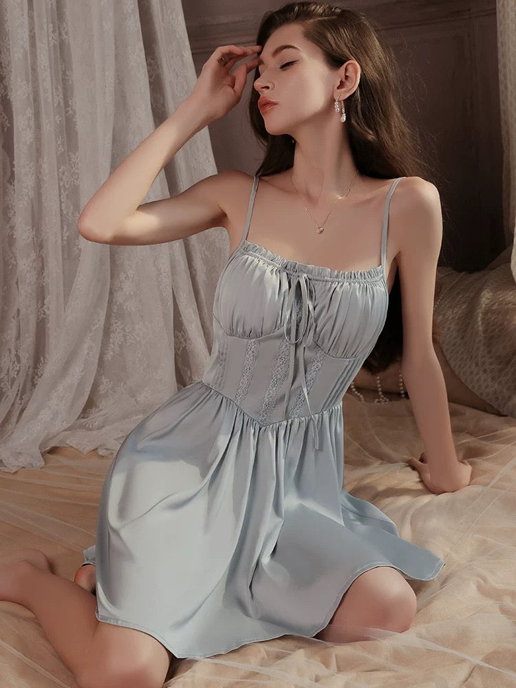 Jamie Comfy Sweet Nightdress (Blue)