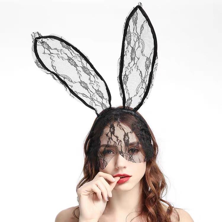Macey Match Bunny Lace Head Band