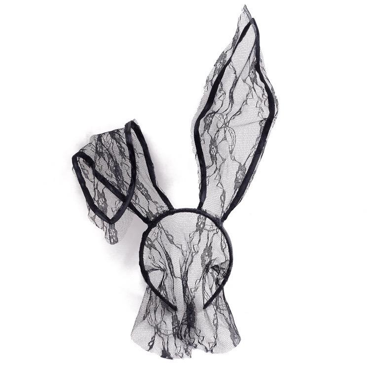 Macey Match Bunny Lace Head Band