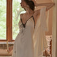 Hermoine Padded Lace Trim Nightdress (Cream)