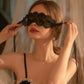Jalyn Lace Eye Mask (Black)