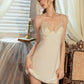 Genevie Lace Trim Nigthdress (Cream)