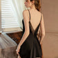 Genevie Lace Trim Nigthdress (Black)