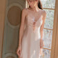 Malin Padded Tie String Nightdress (Pink)