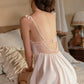 Mariah Cute Bow Padded Nightdress Set (Pink)
