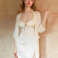 Scarlett Versatile Padded Nightdress Set (Cream)