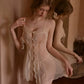 Willow Sheer Organza Lingerie (Cream)