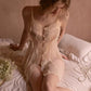 Willow Sheer Organza Lingerie (Cream)