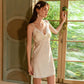 Joanne Printing Lace Trim Padded Set (Cream)