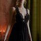 Ottavia Lace Trim Lingerie (Black)