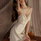 Moon Floral Nightdress Set (Champagne)