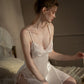 Freya Lace V Neck Nightdress (White)