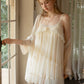 Elles Padded Babydoll Fairy Nightdress (Cream)