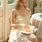 Elles Padded Babydoll Fairy Nightdress (Cream)