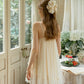 Elles Padded Babydoll Fairy Nightdress (Cream)