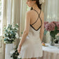 Louise Padded V-Neck Comfy Nightdress (Cream)