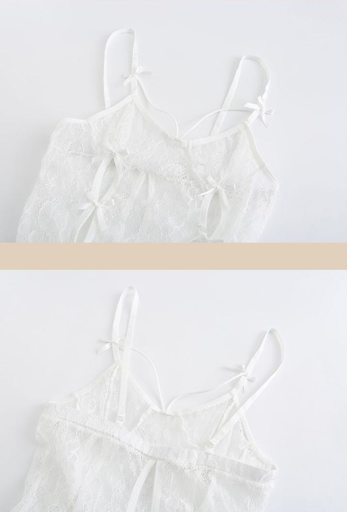 Willow Lace Bodysuit (White)