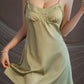 Georgia Flutter Elegant Nightdress (Green)