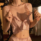 Kate Lace Cami Sets (Pink)