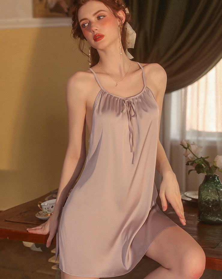 Ember Slip Nightdress (Purple)