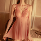 Amorita Lace Nightdress (Pink)